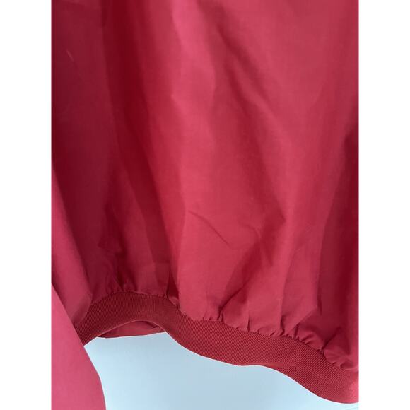 Vintage Members Only Mens XLT Red Bomber Windbreaker Jacket 28593 Y2K 80s Retro - Picture 9 of 10